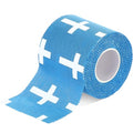 TrelaCo 1 Pcs Cross Wrist Tape Christian Athletic Tape, Blue - color: Blue