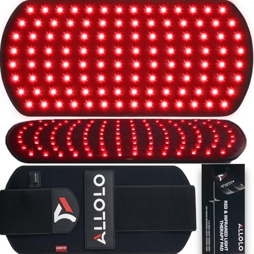 ALLOLO Red Light Therapy for Body, 3 in 1 LEDs Red Light Therapy Belt - size: 16.7"*7.9"