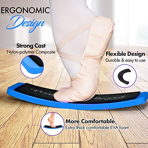 Zenmarkt Turning Board for Dancers, Cheerleaders, Gymnasts, Ice Skaters - color: Blue