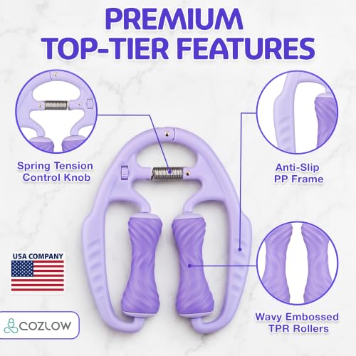 COZLOW Cellulite Massage Tool, Lymphatic Drainage Massager, Lavender Bliss - color: Lavender Bliss