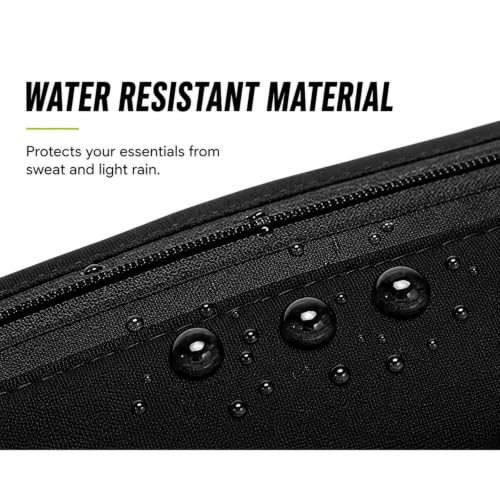 Sport Waist Pack Hydration Running Belt with Water Bottle Holder - color: Green
