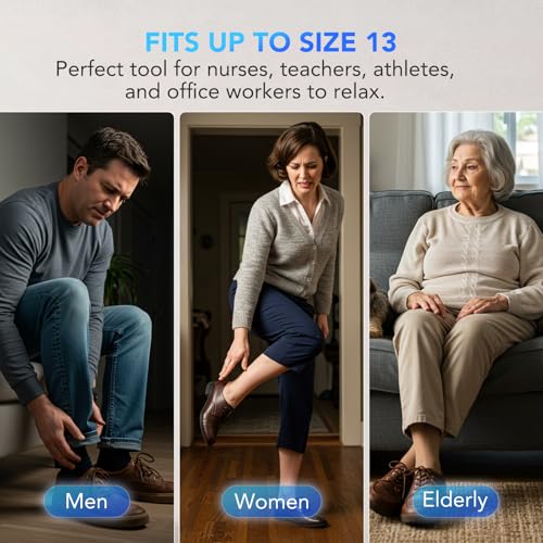 SKG YS100 Foot Massager with Heat for Plantar Fasciitis Pain Relief