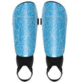 Shin Guards Soccer Youth Kids Boys Girls Toddler Shin Pads Child EVA Cushion Protection Reduce Shocks Injurie Calf Protective Gear Suitable for 4 5 6 7 8 9 10 11 12 Years Old - color: Blue Ankle, size: Medium