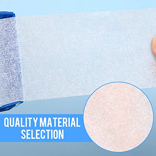 Nuanchu 6 Sets Non Woven Tape with Dispenser 2 Inch 10 Yard