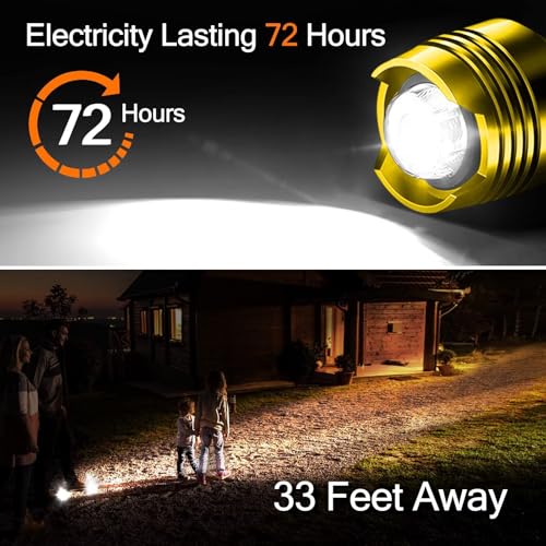 Rechargeable Clog Lights 2PCS, LED Shoe Clip Flashlight with 3 Modes, Waterproof Shoe Charm Accessories for Walking, Running, Camping – Adults & Kids (6 Colors) - color: Gold