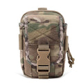 TSPRO MOLLE Phone Pouch, Tactical Phone Holder for Belt, EDC Gear Organizer - color: Multicam