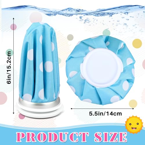 Honoson 4 Pack Reusable Ice Bag Hot Cold Bag Leakproof, Stylish Style - style: Stylish