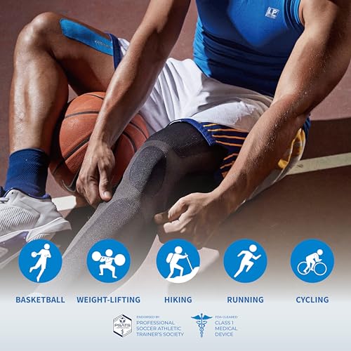 LP 272Z Leg Compression Sleeve for Knee, Thigh, and Calf Support - size: XXL