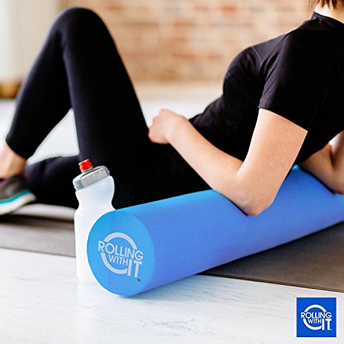 Rolling With It High Density Foam Roller for Physical Therapy - size: 36 x 6 Inch