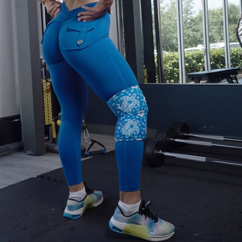 HurtSkurt® Premium Ice Therapy Sleeve – Turtle Bay Medium – Stretch-Fit Wearable Cold Compression Wrap for Knee, Leg, Elbow & Ankle Recovery, Durable, Machine Washable, Stays Cold Longer - color: Turtle Bay, size: Medium