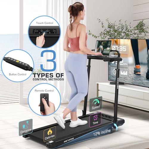 ANCHEER Treadmill - color: Black