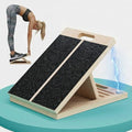 Slant Board for Calf-Stretching - Adjustable Wooden Incline Wedge for Squats and Balance, Portable Calf Stretcher for Ankle, Knee and Achilles Heel Support, Exercise Equipment for Therapy - size: Slant Board