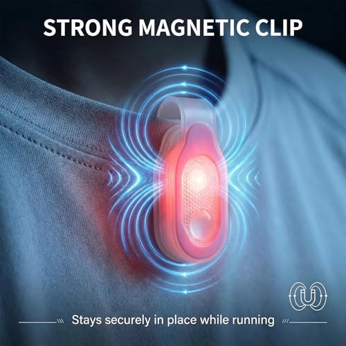 Nurse Night Light Hands Free LED Flashlight Clip on Flashlight for Walking - color: Pink