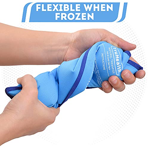 Gel Ice Pack, Hot and Cold Therapy, Small, Blue, 2-Count - style: Small (2 Per Pack)