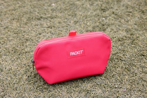 PackIt Freezable Snack Bag, Poppy - color: Poppy