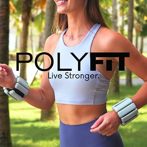 Polyfit Wrist & Ankle Weights - Wearable Weights for Women, Yoga & Pilates - color: DARK BLUE