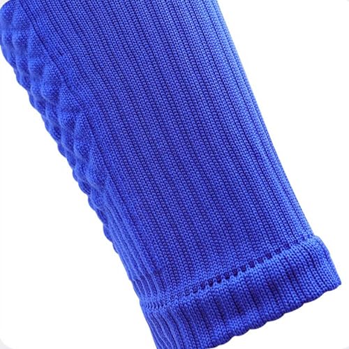 COUVER Unisex Long Leg Compression Sleeves - color: Blue - Overknee, size: Medium