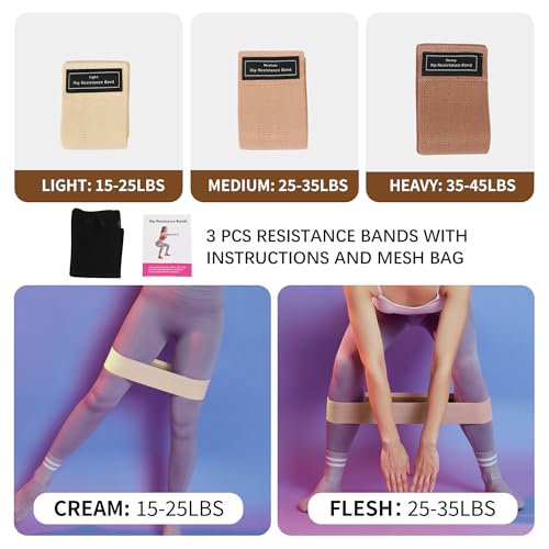 Wavar Pilates Essentials Kit for Women, 13.5" Magic Circle Fitness Set - color: Cream