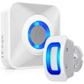 Fosmon WaveLink Wireless Driveway Alarm Chime, 1 Sensor 1 Receiver - style: 1 Receiver + 1 Motion Sensor