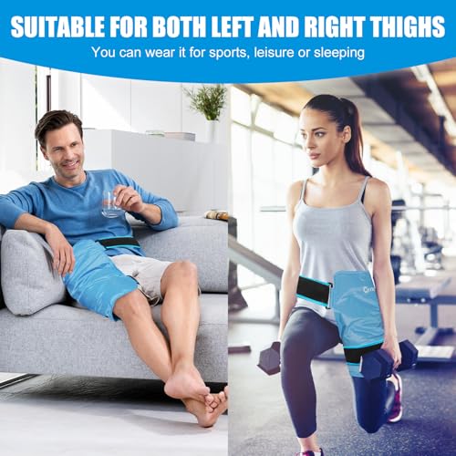 Hip Ice Pack Wrap for Hip Injuries & Surgery Recovery - style: ice pack for hip
