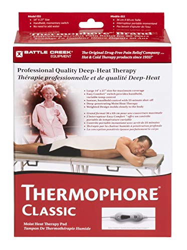 Thermophore 34025 Classic Moist Heat Pack, Large, 14" Width, 27" Length - size: Large