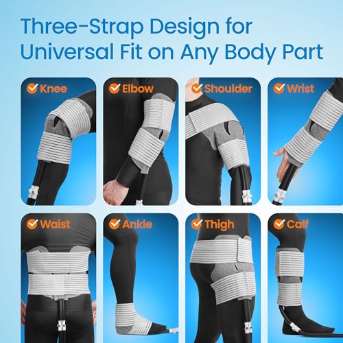 Cold Therapy Machine - Compact Edition: Compression & Cryotherapy for All Body Parts | Portable Ice Therapy System for Post-Surgery Knee Recovery | Up to 6 Hours of Continuous Cold Relief