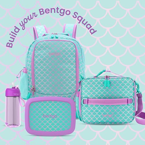 Bentgo Kids Prints Double-Insulated Reusable Lunch Bag - color: Mermaid