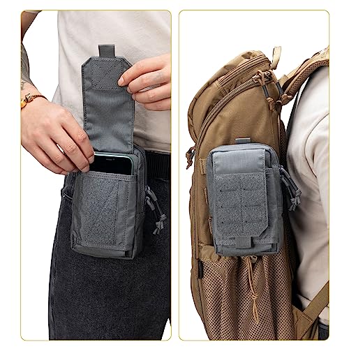 EXCELLENT ELITE SPANKER Tactical EDC Pouch Molle Utility Pouch Phone Pouch - color: Gray