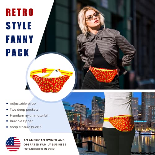 Funny Guy Mugs Pizza Fanny Pack - color: Pizza