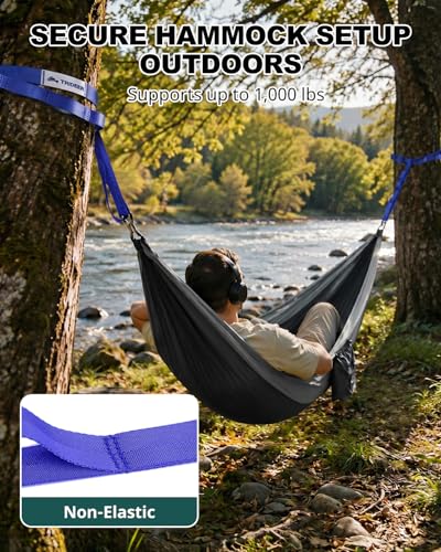 Trideer Stretching Strap with Loops, Yoga Strap, Stretch Bands for Exercise - color: Royal Blue/75"x1"