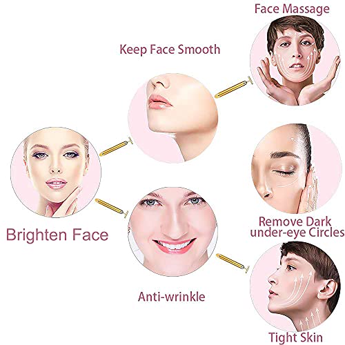 Face Massager Facial Roller Kit