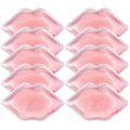 (10 PCS) Lip Ice Pack ，Ice Compress After Lip ice Treatment, Reusable ice pad for Cosmetic, Lip Shape ice Pack to Relieve Pain and Relax Lips, Anti-Aging Lip Care ice Pack to Reduce Lip Swelling