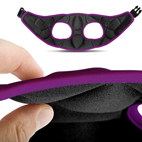 Comfort Fit Dog Harness, Soft Padded Easy Step-in Vest - Purple, M - color: Purple, size: M (Chest 15" - 18")