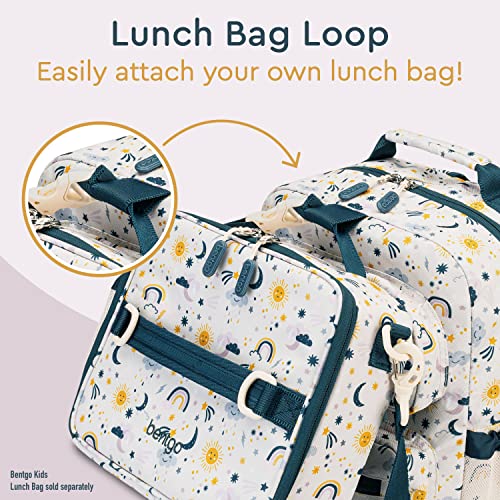 Bentgo Kids Print Durable & Water-Resistant Backpack - color: Friendly Skies, size: Kids Medium