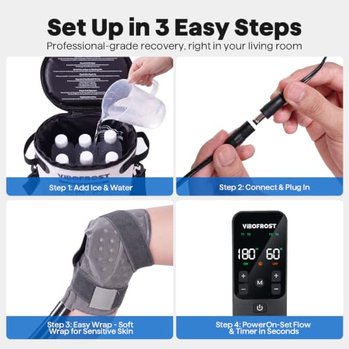 Cold Therapy Machine, Portable Ice Machine for Knee After Surgery