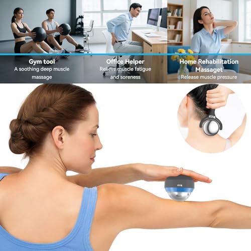 iECO Massage Ice Roller Ball Cold & Heat Therapy Plantar Fasciitis Roller - color: Set of 2