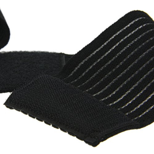 BXT A Pair (2 Pieces) Elastic Breathable Wrap Ankle Support Brace Compression Knee Elbow Wrist Ankle Hand Support Wrap Sports Bandage Strap with Hook & Loop Fastener Straps