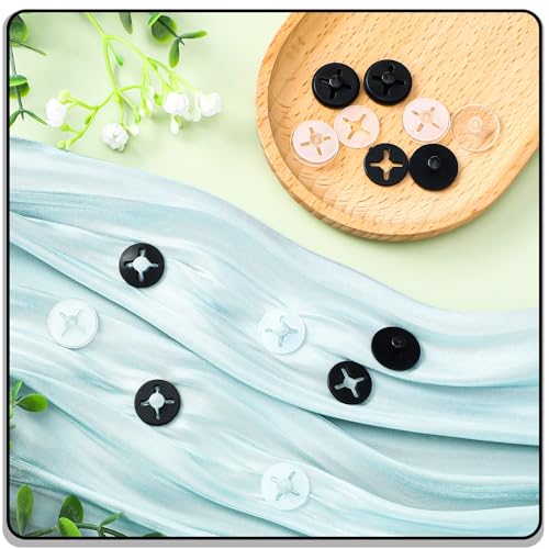 Wavwavw 12 Race Bib Clips Running Number Holder - color: Black, White, Green