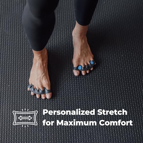 The Toe Spacer Flex | Recovery from the Ground Up, Correct Bunions, Plantar Fasciitis, & Correct Toes | Adjustable Unisex Toe Spacer, Perfect for First time Users - Relieve Foot Pain and Tension - size: Flex