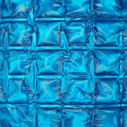 Jacent Reusable Ice Pack Mat, Flexible 30-Cube Gel Freezer Sheet for Coolers, Lunch Bags, Food Storage & Outdoor Use, Jumbo 12 x 9.5 Inch
