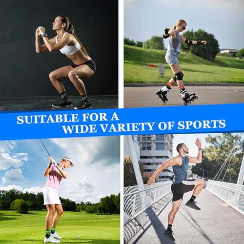 Youth Ankle Support Sleeve with Arch Support, Heel & Growth Plate Stabilizer Sleeve, Breathable Compression Brace for Sports Activities (Black, L) - size: L
