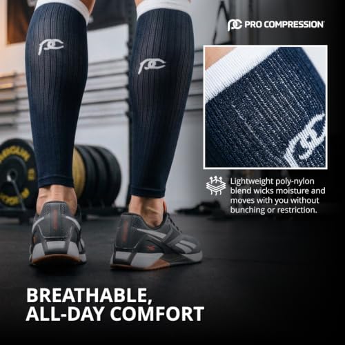 Compression Calf Sleeves, Lavender/Purple