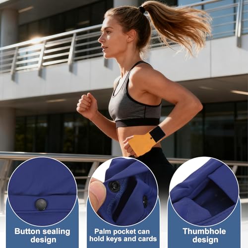 PATIKIL Sports Wrist Wallet Wristband Phone Sleeve