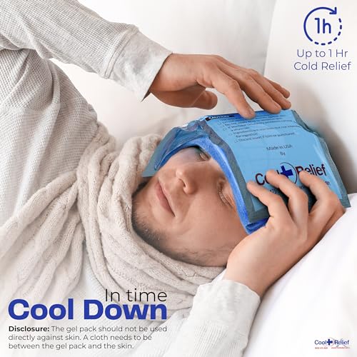 Large Reusable Ice Pack for Back Pain, Knee & Shoulder Surgery Recovery - 11" x 12" Hot/Cold Flexible Gel Compress - Customizable: Can Be Cut into Two 5.5" x 12" Packs