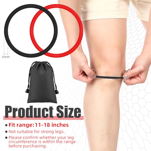 Foilswirl Patella Knee Band Basketball Knee Strap,4,Black and Red,M - color: Black and Red, size: M