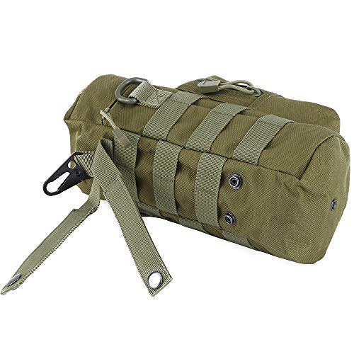 Molle Water Bottle Holder, Tactical Water Bottle Pouch - color: Army Green