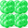 Jerify Knobby Balls Spiky Sensory Bouncy Balls Bulk - color: Green