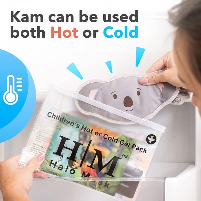 MyHalos Kam the Koala Kids Ice Pack, Reusable Ice Pack for Boo Boos & Bumps