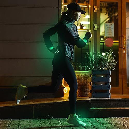 Copkim 30/60/100 Pcs LED Running Light Bulk - color: Red, Blue, Green