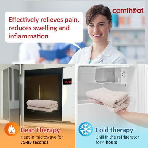 Microwave Heating pad with Washable Cover 16.2 * 6.7" Moist Heat